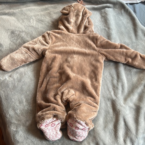Adorable Rudolph Quilted Coverall - Picture 9 of 10